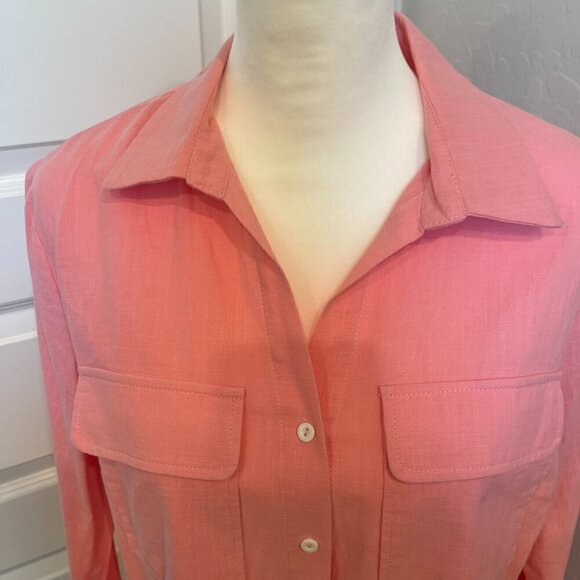 Boutique Brand Camp Style Top in Pink - Size Medium - NWT (0131) - Picture 2 of 10